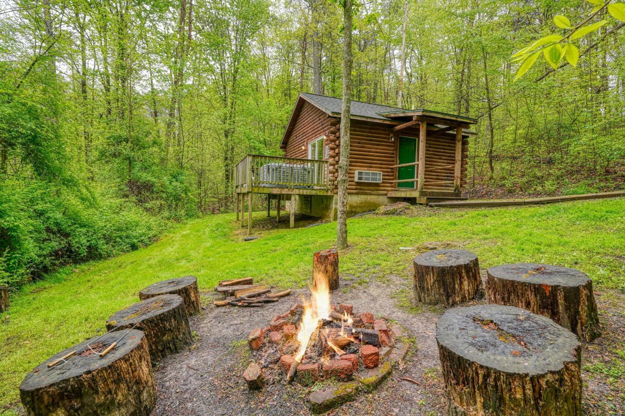 Blue Rose Cabins - Big Woody Cabin Logan Ngoại thất bức ảnh