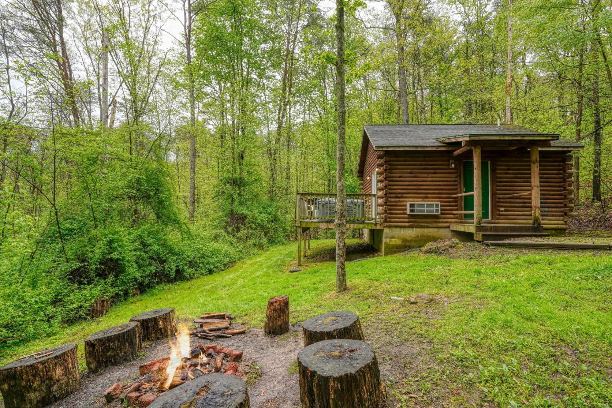 Blue Rose Cabins - Big Woody Cabin Logan Ngoại thất bức ảnh